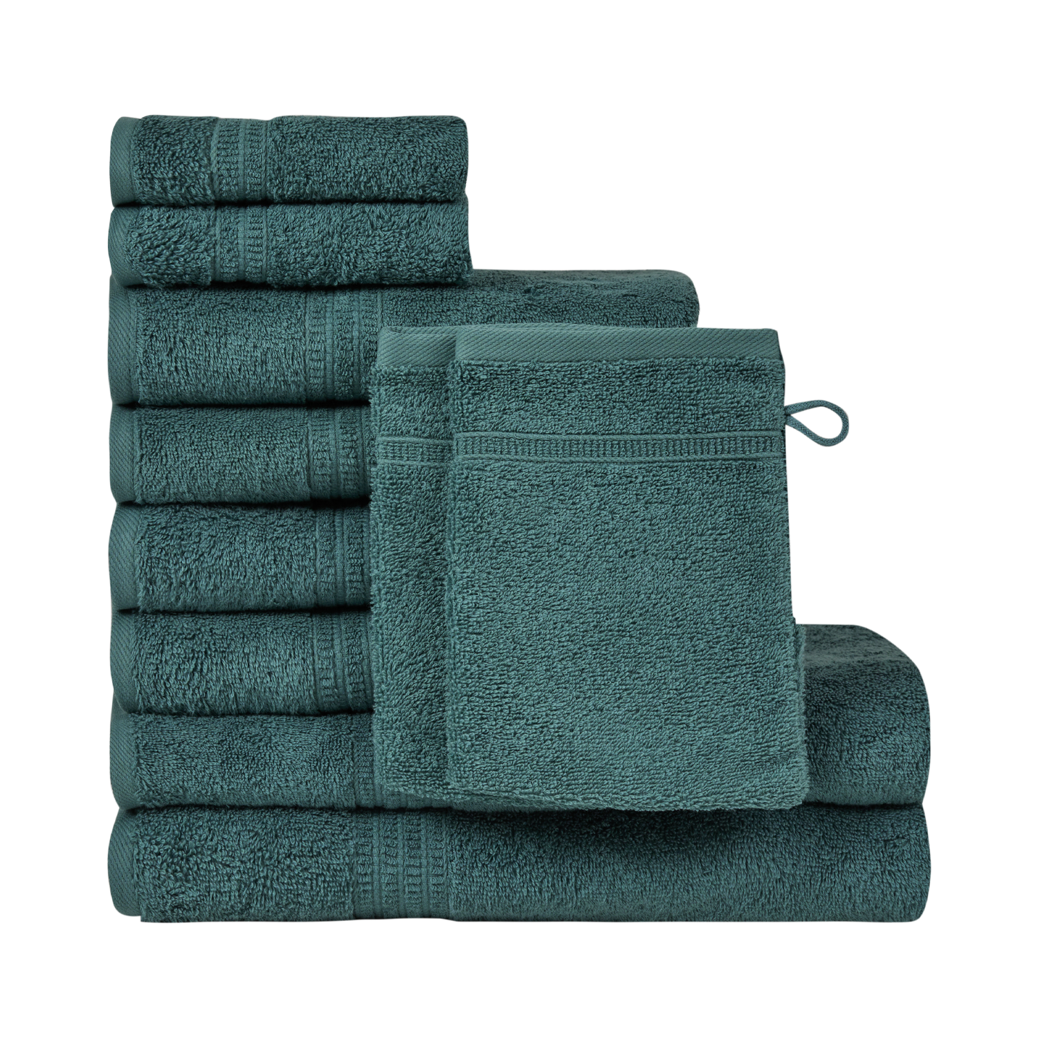 Zestawy ręczników Homelover -FOREST GREEN