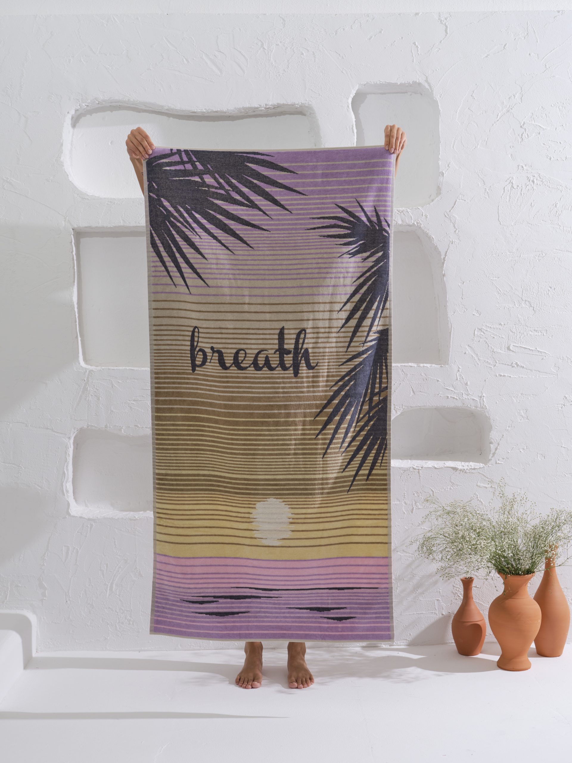 HOMELOVER Dekoracyjny ręcznik plażowy - BREATH WOMEN