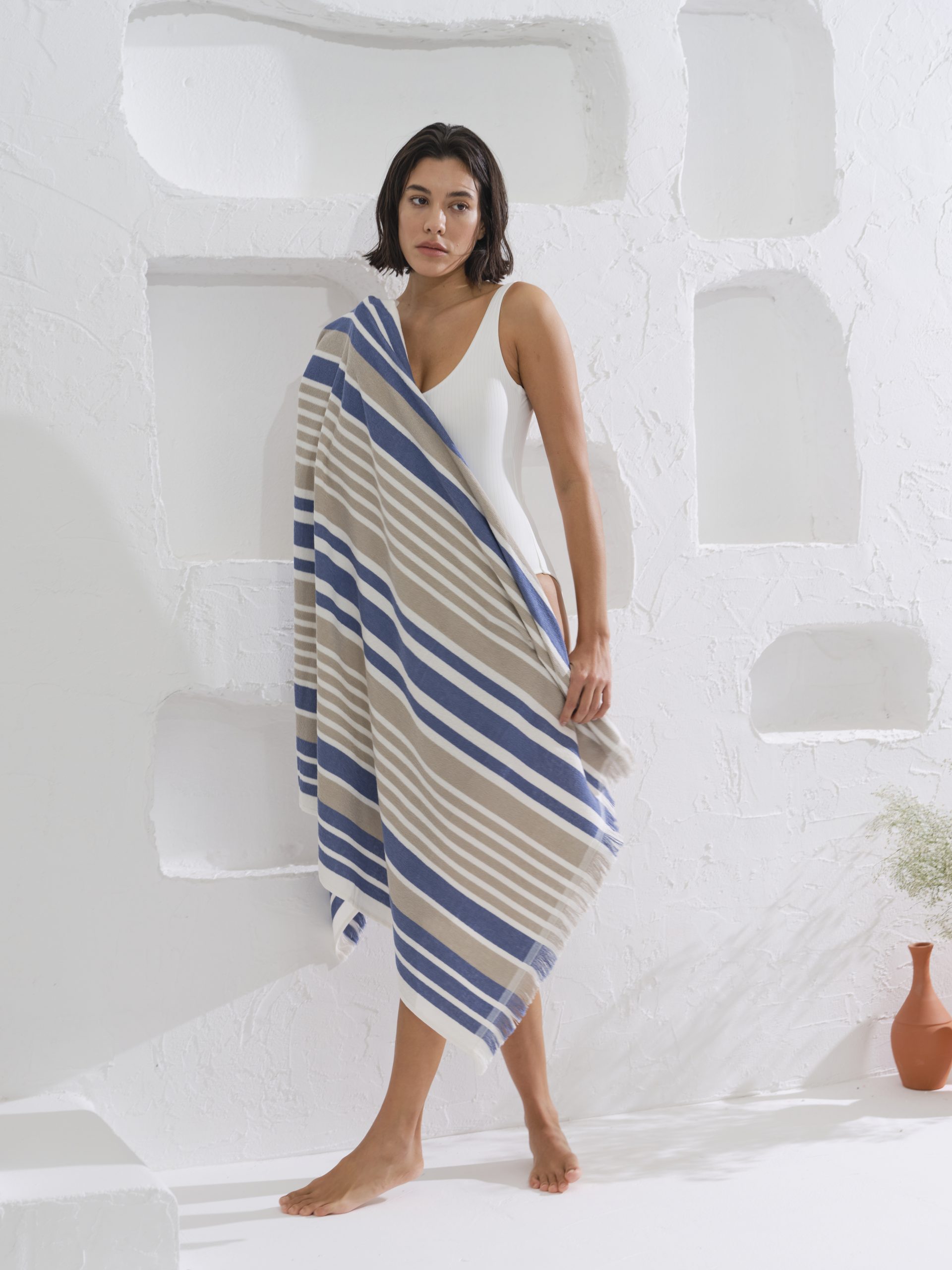HOMELOVER Dekoracyjny ręcznik plażowy - TRANSAT