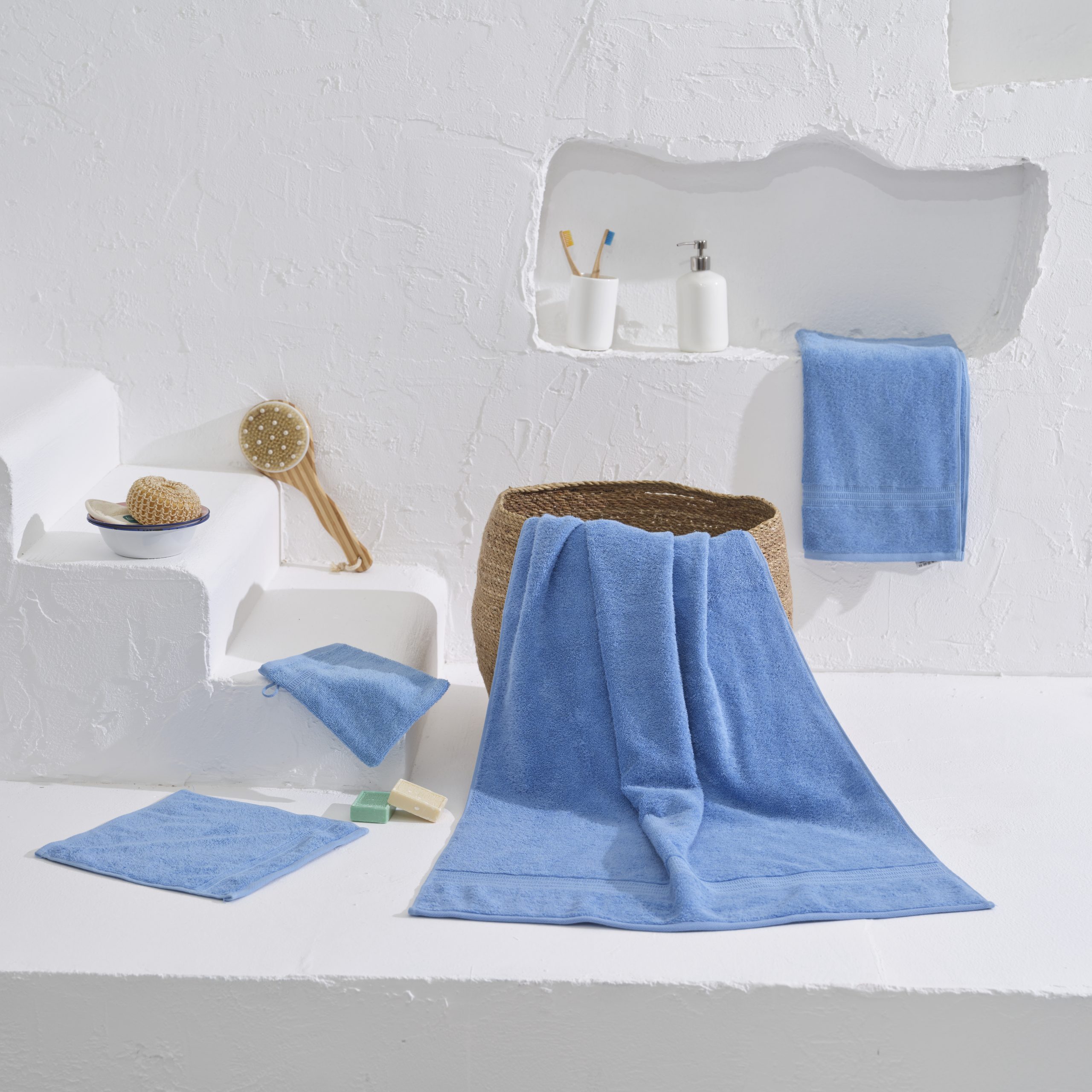 Zestawy ręczników Homelover - SKY BLUE